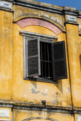 Old house window at Hoi An, Vietnam