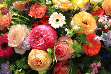 Mixed spring bouquet