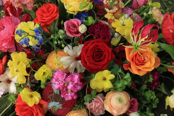 Mixed spring bouquet