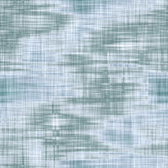 Blue white mottled blotch linen texture background. Seamless abstract textile effect. Distressed melange dye pattern. Coastal farmhouse cottage decor, modern sail fashion, soft furnishing repeat cloth