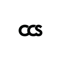 ccs letter original monogram logo design