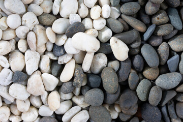 Surface of River rocks texture background