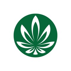 Cannabis logo images illustration