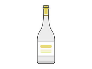 洋酒のボトルのイラスト