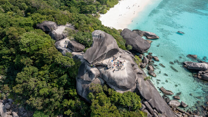 Tropical beach, Similan Islands, Andaman Sea, Thailand