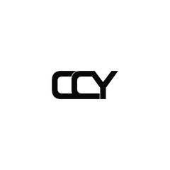 ccy letter original monogram logo design