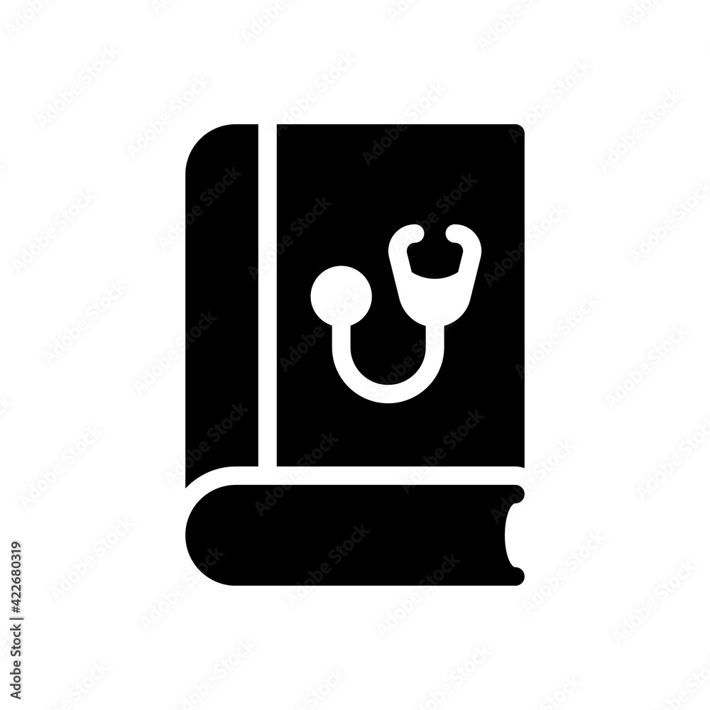 Sticker medical book