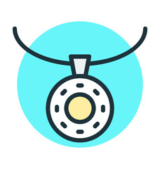 Necklace Vector Icon