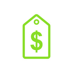price tag sign icon vector