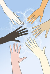 人種差別なき世界と手