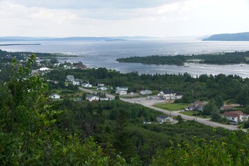 Fototapeta na wymiar Gambo Canada - 5 August 2012 : The Village of Gambo in Newfoundland Canada