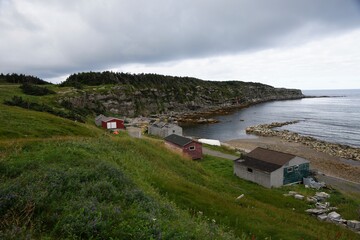 Sally's Cove in Newfoundland Canada