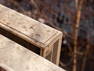 Mold on air conditioner