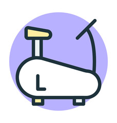 Treadmill Vector Icon