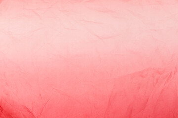 Fototapeta premium Abstract crumpled red Gradient background, blank red fabric texture background