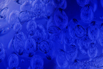 Abstract background underwater scene with water bubbles