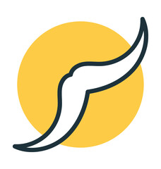 Moustache Vector Icon