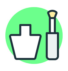 Nail Polish Vector Icon