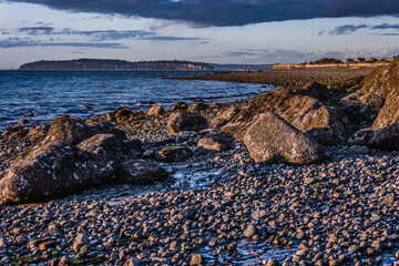 view of the coast of the sea