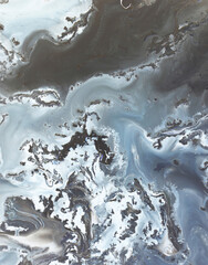 Modern abstract painting, painted with acrylic paints. Colorful background of abstract painting. Abstract colorful background, wallpaper.  Modern art. 