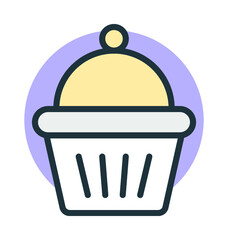 Platter Vector Icon