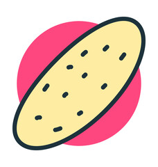 Peanut Vector Icon