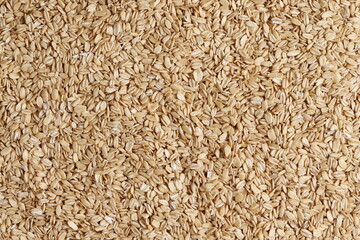 Oat groats. Healthy food concept. Background for the designer.