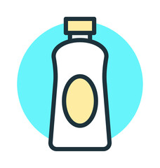 Milk Bottle Vector Icon