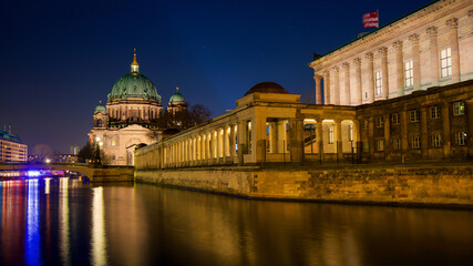 Berlin Cathedral located on Museum Island in the Mitte borough of Berlin, Germany. © khalid