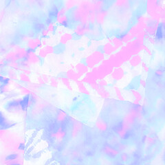 White Liquid Acryl. White Fabric Tie Dye. Dirty