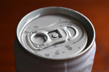 drink cans lids that are still tightly closed