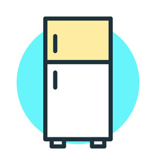 Fridge Vector Icon
