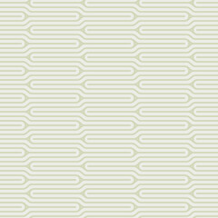 Lines seamless pattern, beige. A retro seamless pattern with beige geometric motifs.