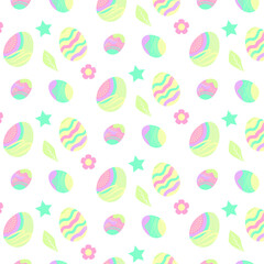 Easter eggs pattern. easter pattern. simple easter eggs. abstract pattern on easter eggs