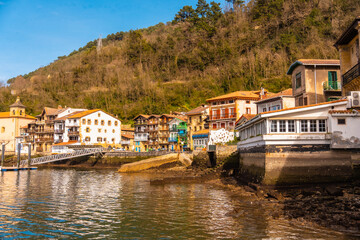 Pasajes San Juan, the beautiful coastal town next to the city of San Sebastián in Gipuzkoa. Basque Country, Spain