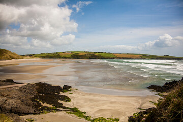 Spring landscape in the lands of Ireland