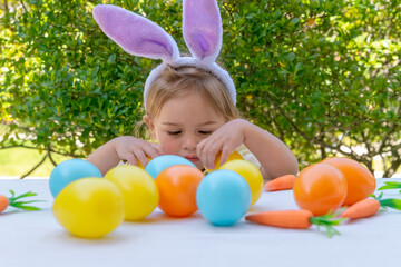 Cute Little Easter Baby Bunny