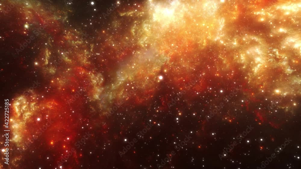 Canvas Prints flying in outer space. space background. billions of stars and galaxies. space nebula background