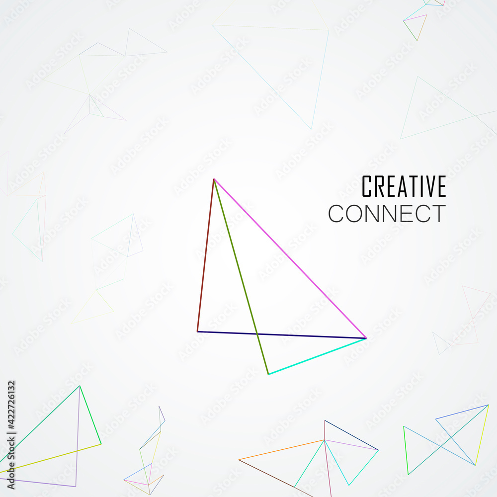 Poster business card for cover design. vector illustration. futuristic gradient. modern digital background.