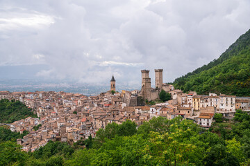 Naklejka premium Pacentro,Abruzzo, L'Aquila, Italy