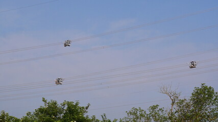 Arbeiten am Stromnetz