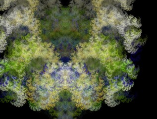 Imaginatory fractal background generated Image