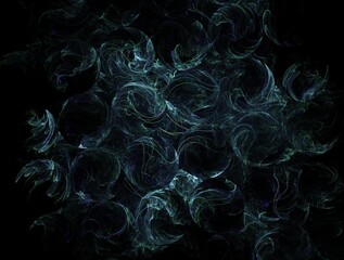Imaginatory fractal background generated Image