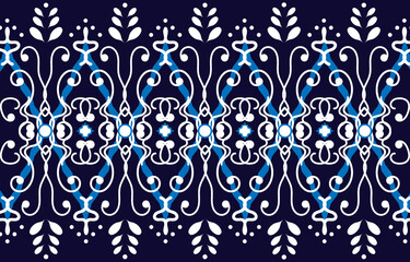 White flowing ellipse curve pattern ethnic pattern asian style EP.1.