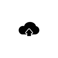 Cloud Upload icon vector for web, computer and mobile app