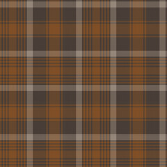 Obraz premium Brown Ombre Plaid textured seamless pattern suitable for fashion textiles and graphics