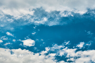 Obraz premium blue sky with clouds