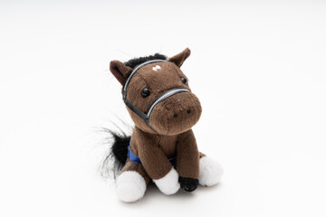 馬のぬいぐるみ