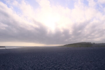 Obraz premium sunset beach