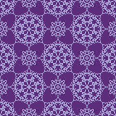 seamless pattern with lace design